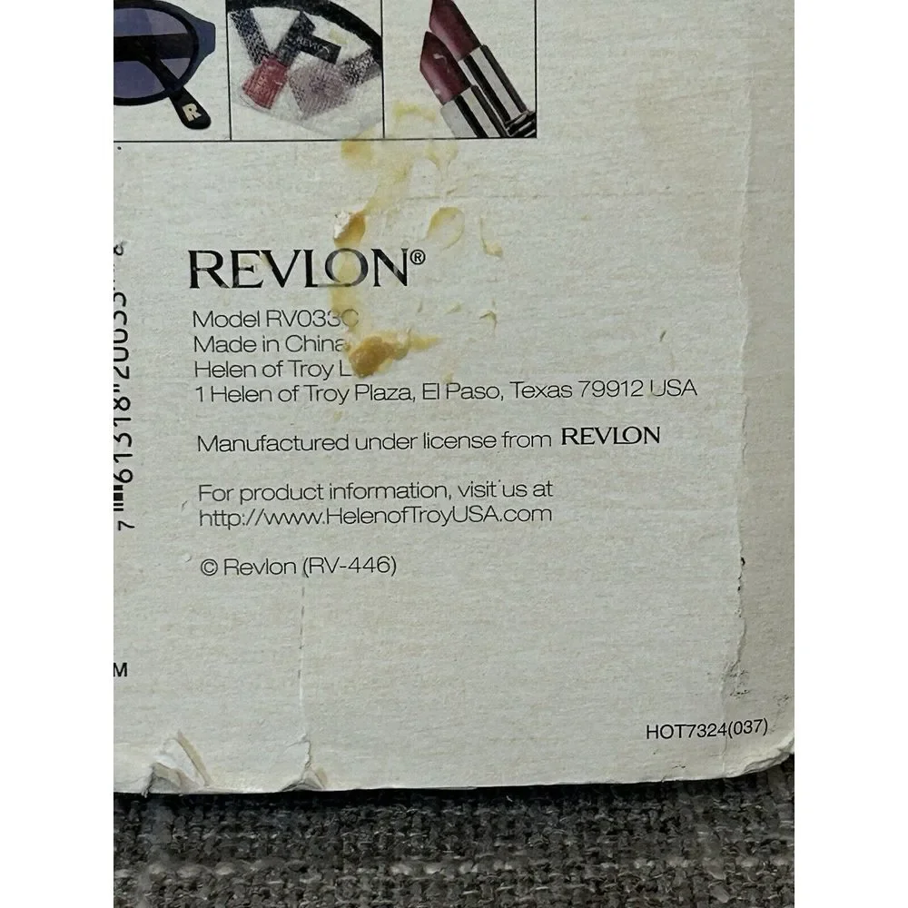 Vintage‎ Revlon Curling Iron Brush Platinum Touch Hair Styling 3/4